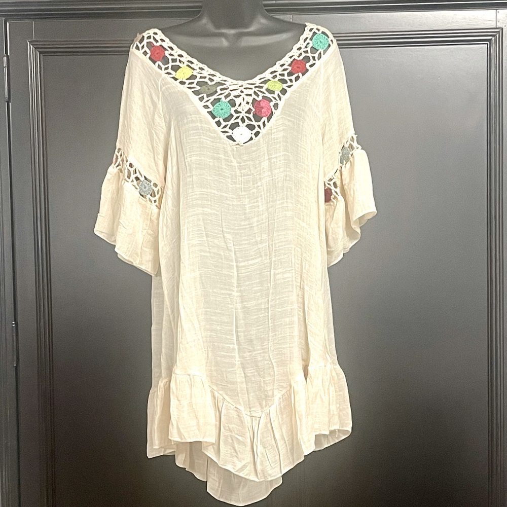 Boho swimsuit cover up
